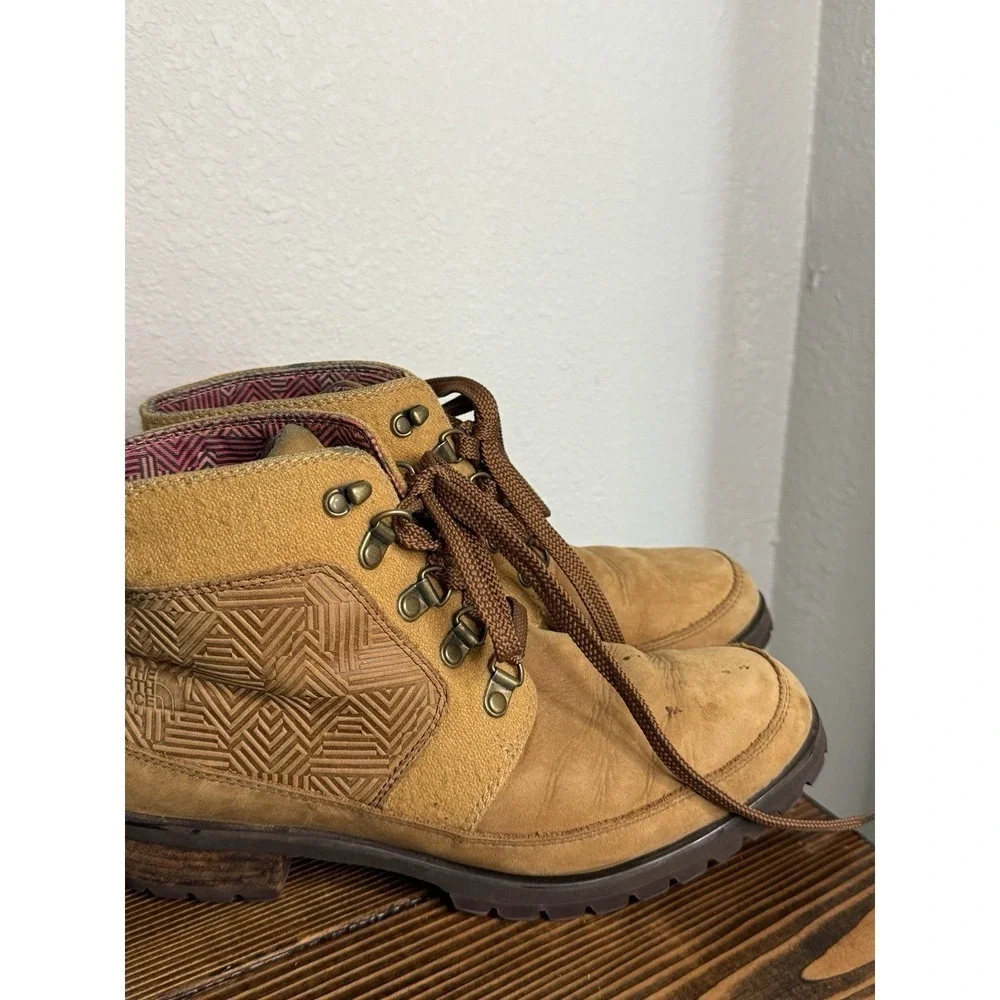 The‎ North Face Womens Size 8 M Brown Suede Laces Ankle Casual Boots